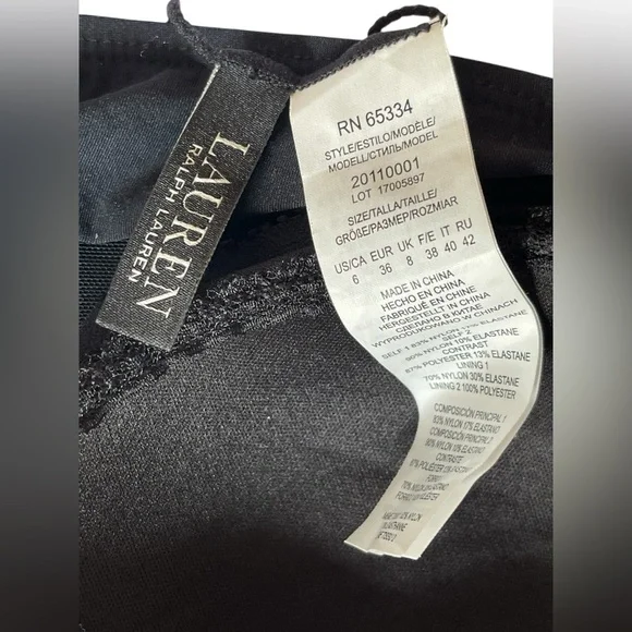 Lauren Ralph Lauren Halter One-Piece Swimsuit - Picture 5 of 7